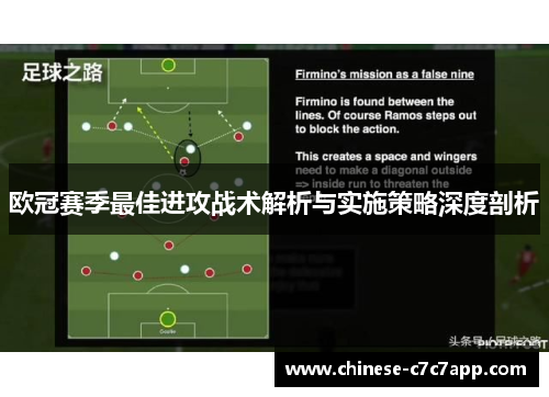 欧冠赛季最佳进攻战术解析与实施策略深度剖析 欧冠赛季最佳进攻战术解析与实施策略深度剖析