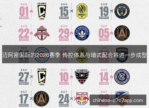 迈阿密国际的2026赛季 传控体系与墙式配合将进一步成型